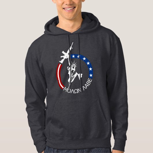 Colt M4A2 - MOLON LABE Hoodie (Vorderseite)