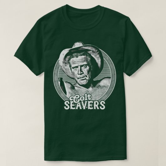 Colt Seavers 80er Retro Design 1 T-Shirt (Design vorne)