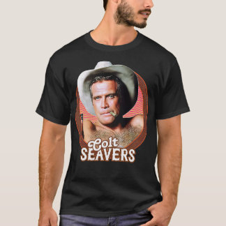 Colt Seavers 80er Retro Design T-Shirt