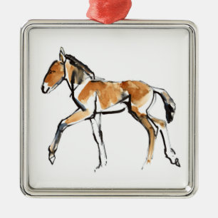 Colt Silbernes Ornament