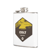 Colt Staat Park Rhode Island Flachmann (Links)