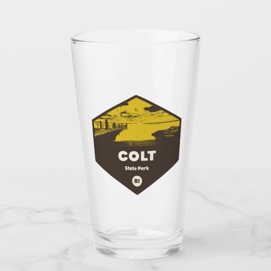 Colt Staat Park Rhode Island Glas (Vorderseite)
