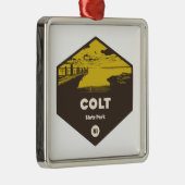 Colt Staat Park Rhode Island Ornament Aus Metall (Rechts)
