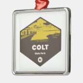 Colt Staat Park Rhode Island Ornament Aus Metall (Links)