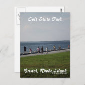 Colt Staat Park, Rhode Island Postcard Postkarte (Vorne/Hinten)