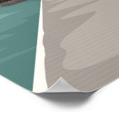 Colt Staat Park Rhode Island Vintag Poster (Ecke)