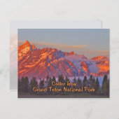 Colter Bay Grand Teton Nationalpark Postkarte (Vorne/Hinten)