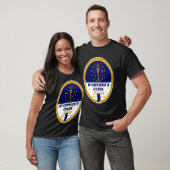 Colton California CA Flag and Bear Abzeichen Souve T-Shirt (Unisex)
