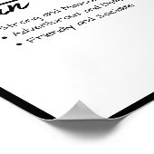 Colton, Personalisierte Bezeichnung für Junge Poster (Ecke)