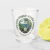 Colton Point SP Schnapsglas (Vorderseite)