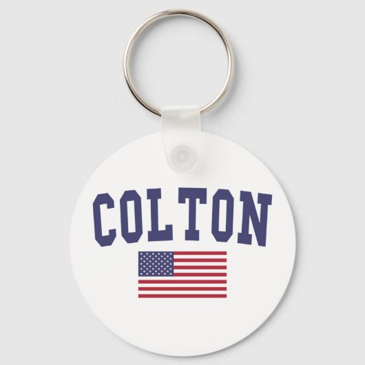 Colton US Flag Schlüsselanhänger (Vorderseite)