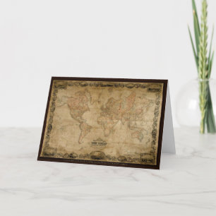 Colton's 1847 Antique Map Series Karte