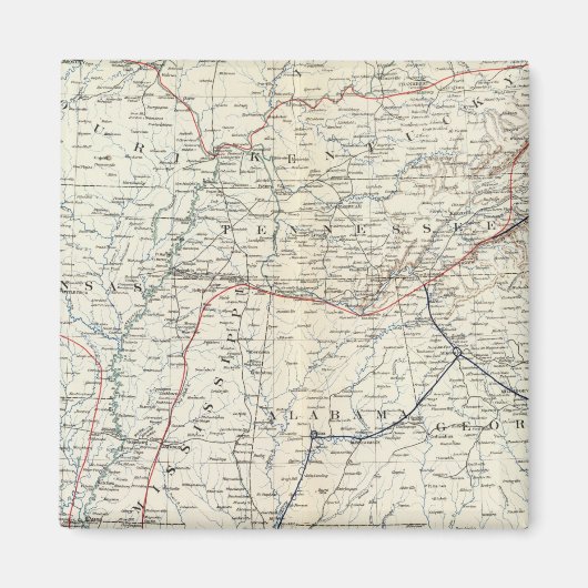 Coltons Abschnitt USA Magnet (Vorne)