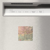 Coltons Bahn und militärische Karte Magnet (In Situ (Geschirrspüler))