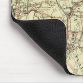Colton's Driving and Wheeling Map of the US 2 Mousepad (Ecke)