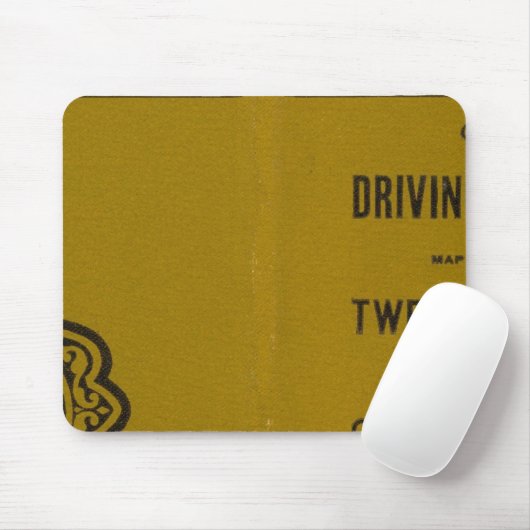 Colton's Driving and Wheeling Map of the US 3 Mousepad (Mit Mouse)