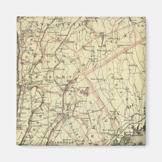 Coltons Fahrplan zum Rädern in den USA 2 Magnet (Vorne)