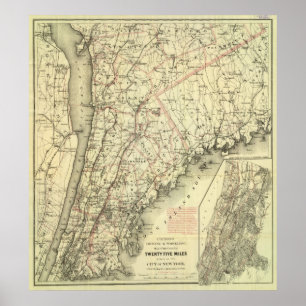 Coltons Fahrplan zum Rädern in den USA 2 Poster
