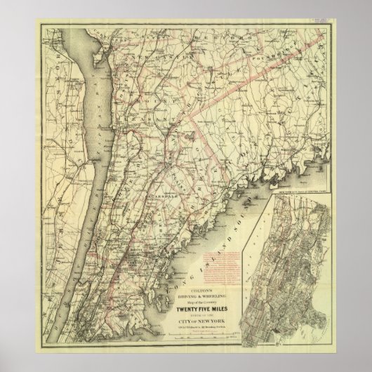 Coltons Fahrplan zum Rädern in den USA 2 Poster (Vorne)