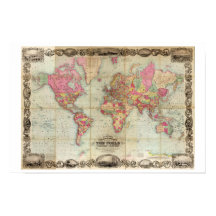 Coltons Illustrierte Karte der kleinen Welt