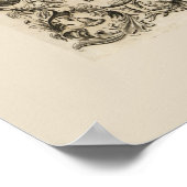 Colton's Map of Missouri (1851) Poster (Ecke)