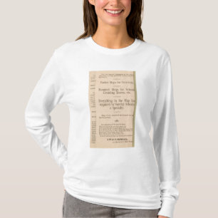 Coltons treibende und drehende Karte der US T-Shirt