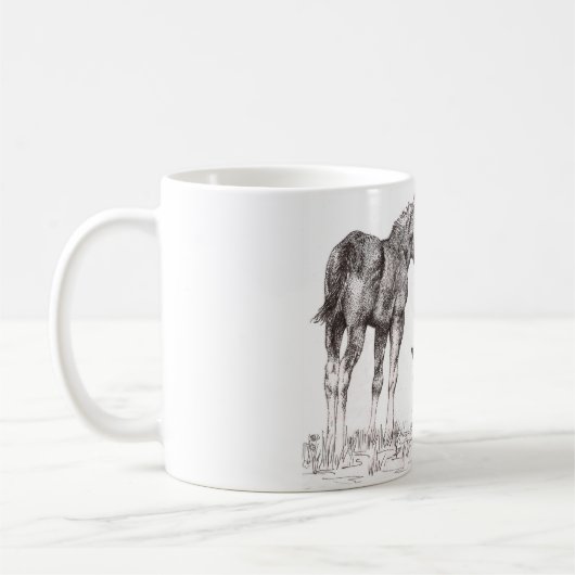 Colts-Keramik-Tasse Kaffeetasse (Links)