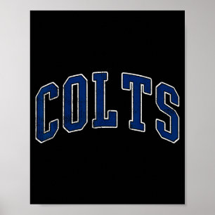 Colts Name Vintage Retro Geschenk Männer Frauen Ju Poster