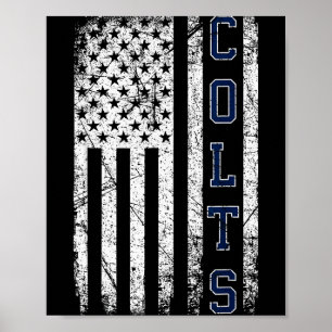 Colts Name Vintage Retro Geschenk Männer Frauen Ju Poster