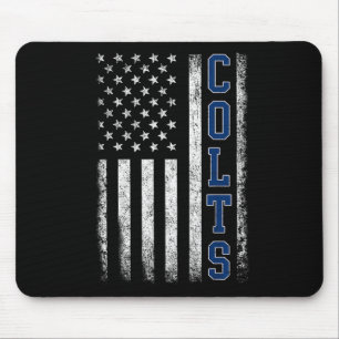 Colts Vintage Retro Männer Frauen Junge Mädchen Mousepad