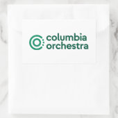 Colum Rechteckiger Aufkleber (Tasche)