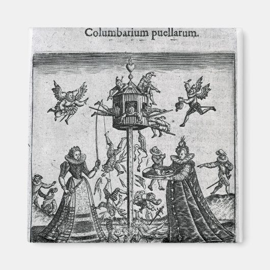 Columbarium puellarum magnet (Vorne)