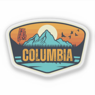 Columbia, Alabama Aufkleber