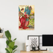 Columbia beobachtet Vintagen Gedenktag Poster (Heimbüro)