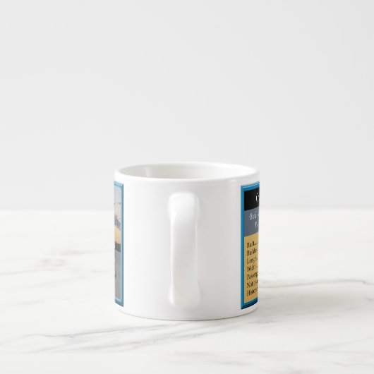 Columbia BobLo espresso Tasse (Rückseite)