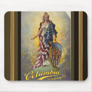 Columbia Brewing Co.-Plakat Mousepad