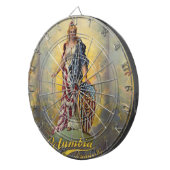 Columbia Brewing Co. Poster Dartscheibe (Vorderseite rechts)