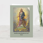 Columbia Brewing Co. Poster Karte (Rückseite)