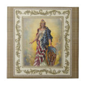 Columbia Brewing Co. Poster Keramik Tile Fliese (Vorderseite)