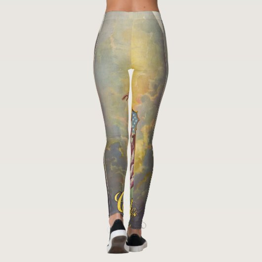 Columbia Brewing Co. Poster Leggings (Rückseite)