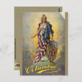 Columbia Brewing Co. Poster Postkarte (Vorne/Hinten)