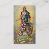 Columbia Brewing Co. Poster Visitenkarte (Rückseite)