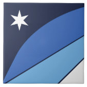 Columbia City Flag Tile Fliese (Vorderseite)