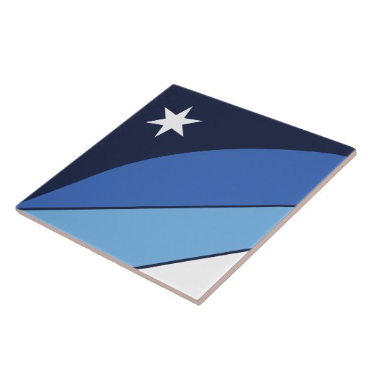 Columbia City Flag Tile Fliese (Seite)
