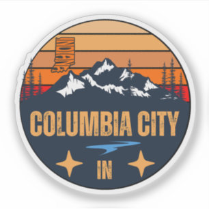 Columbia City, Indiana Aufkleber