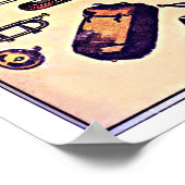 Columbia-Fahrrad Poster (Ecke)