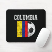 Columbia Flag Fußball T-Shirt Mousepad (Mit Mouse)