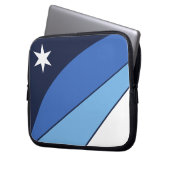 Columbia Flag Laptop Sleeve (Vorderseite Links)
