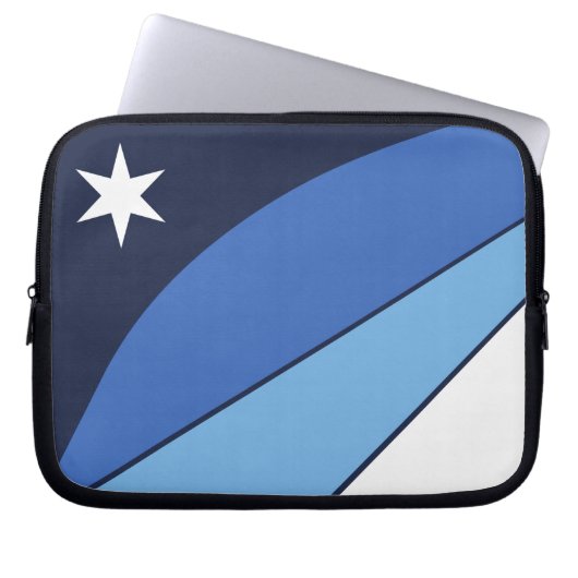 Columbia Flag Laptop Sleeve (Vorderseite)