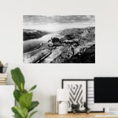 Columbia Gorge View Foto Poster (Heimbüro)